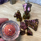 'Sun Gaze' Chameleon Colour Shifting Flakes. Lilac - gold - green. 0.65g, 0.4g, 0.1g. Skin Safe, Resin Art, Nail Art