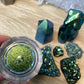 'Serenade of the Sea' Chameleon Colour Shifting Flakes. Lilac - gold - green. 0.65g, 0.4g, 0.1g. Skin Safe, Resin Art, Nail Art