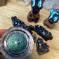 'Moonlight Magic' Chameleon Colour Shifting Flakes. Lilac, gold, green. 0.65g, 0.4g, 0.1g. Skin Safe, Resin Art, Nail Art