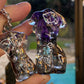 'Moonlight Magic' Chameleon Colour Shifting Flakes. Lilac, gold, green. 0.65g, 0.4g, 0.1g. Skin Safe, Resin Art, Nail Art