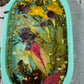 Large Pill Tray Silicone Mould with Deep Back for whole floral layering.