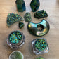 'Serenade of the Sea' Chameleon Colour Shifting Flakes. Lilac - gold - green. 0.65g, 0.4g, 0.1g. Skin Safe, Resin Art, Nail Art