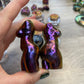 'Siren Secrets' Chameleon Colour Shifting Flakes. Lilac - gold - green. 0.65g, 0.4g, 0.1g. Skin Safe, Resin Art, Nail Art