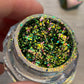 'Sage Shimmer' Chameleon Colour Shifting Flakes. Lilac - gold - green. 0.65g, 0.4g, 0.1g. Skin Safe, Resin Art, Nail Art