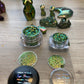 'Sage Shimmer' Chameleon Colour Shifting Flakes. Lilac - gold - green. 0.65g, 0.4g, 0.1g. Skin Safe, Resin Art, Nail Art