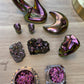 'Eskimo Kisses' Chameleon Colour Shifting Flakes. Lilac - gold - green. 0.1 g, 0.4 g or 0.65 g. Resin Art Supplies, Nail Art
