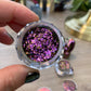 'Eskimo Kisses' Chameleon Colour Shifting Flakes. Lilac - gold - green. 0.1 g, 0.4 g or 0.65 g. Resin Art Supplies, Nail Art