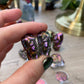 'Eskimo Kisses' Chameleon Colour Shifting Flakes. Lilac - gold - green. 0.1 g, 0.4 g or 0.65 g. Resin Art Supplies, Nail Art