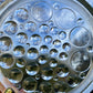 Round/Circle Cabochon Palette Silicone Mould - 49 piece round flat, raised and faceted. Easily make many pairs of earrings, pendants at once. Faceted sun catcher cabs that reflect rainbows.