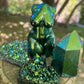 'Serenade of the Sea' Chameleon Colour Shifting Flakes. Lilac - gold - green. 0.65g, 0.4g, 0.1g. Skin Safe, Resin Art, Nail Art