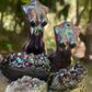 'Moonlight Magic' Chameleon Colour Shifting Flakes. Lilac, gold, green. 0.65g, 0.4g, 0.1g. Skin Safe, Resin Art, Nail Art