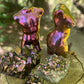 'Siren Secrets' Chameleon Colour Shifting Flakes. Lilac - gold - green. 0.65g, 0.4g, 0.1g. Skin Safe, Resin Art, Nail Art