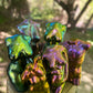 'Sage Shimmer' Chameleon Colour Shifting Flakes. Lilac - gold - green. 0.65g, 0.4g, 0.1g. Skin Safe, Resin Art, Nail Art