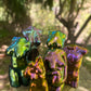 'Moonlight Magic' Chameleon Colour Shifting Flakes. Lilac, gold, green. 0.65g, 0.4g, 0.1g. Skin Safe, Resin Art, Nail Art