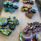'Eskimo Kisses' Chameleon Colour Shifting Flakes. Lilac - gold - green. 0.1 g, 0.4 g or 0.65 g. Resin Art Supplies, Nail Art