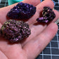 Silicone Mould Crystal Druzy Palette. 11 Crystals. Amethyst clusters, Crystal Quartz and Pyrite shapes