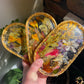 Large Pill Tray Silicone Mould with Deep Back for whole floral layering.