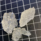 Silicone mould x 5 crystal clusters. Made from real amethyst, pyrite, and quartz crystals