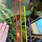 Non stick, Heat Resistant and Food Safe Silicone Mixing Sticks and Spoons - Set of 4. Free Australian Shipping