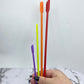 Non stick, Heat Resistant and Food Safe Silicone Mixing Sticks and Spoons - Set of 4. Free Australian Shipping