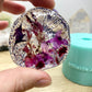 Mushroom Silicone Mould. Glossy finish with unique underside gills & texture. Easy removal. Key ring, pendants, fairy gardens.