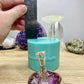 Mushroom Silicone Mould. Glossy finish with unique underside gills & texture. Easy removal. Key ring, pendants, fairy gardens.