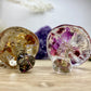 Mushroom Silicone Mould. Glossy finish with unique underside gills & texture. Easy removal. Key ring, pendants, fairy gardens.