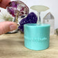Mushroom Silicone Mould. Glossy finish with unique underside gills & texture. Easy removal. Key ring, pendants, fairy gardens.
