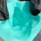 Glossy Silicone Mould of a Male Torso earring, keychain, small and XL statue. 2.5 cm to 17 cm.