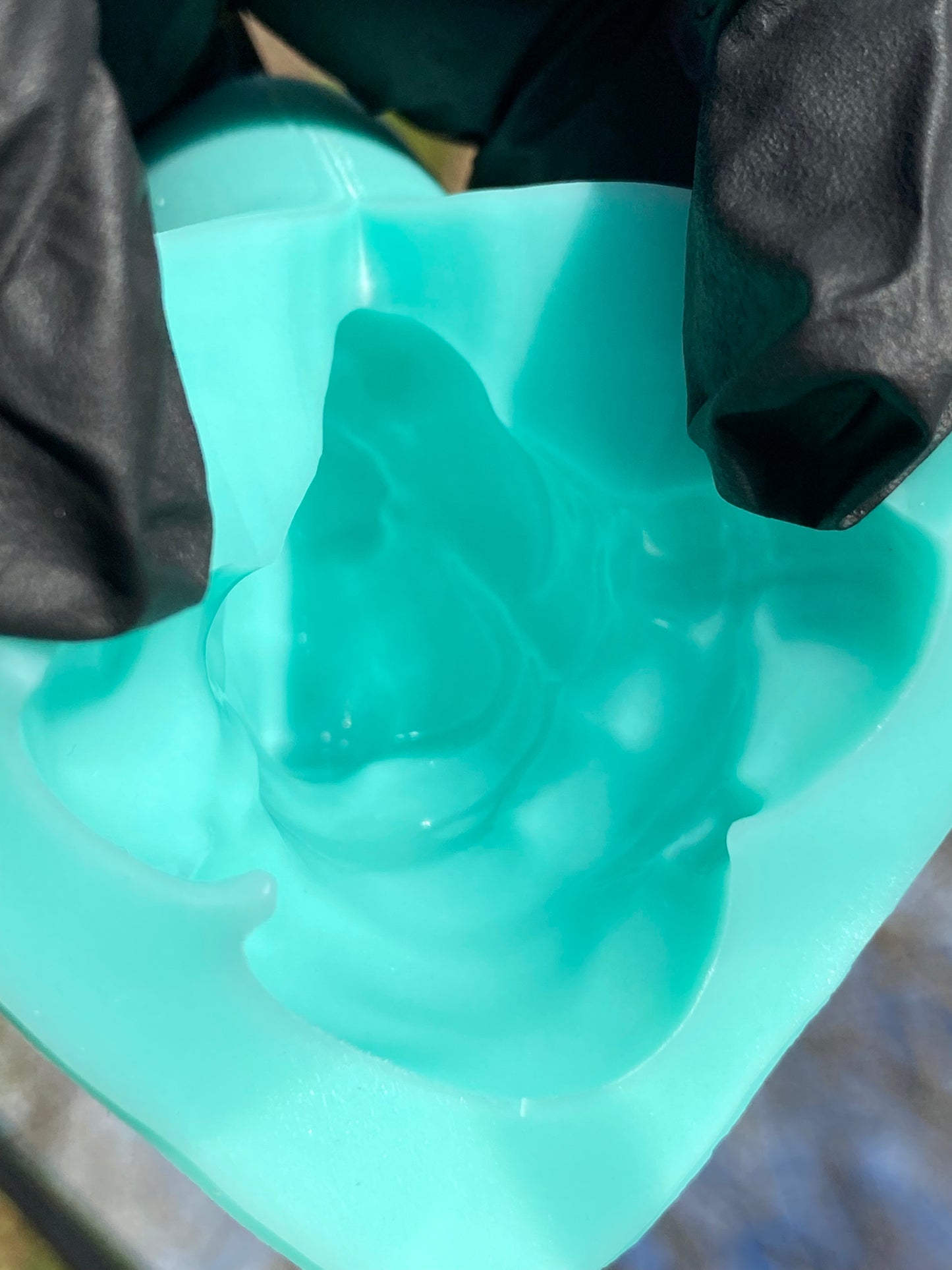 Glossy Silicone Mould of a Male Torso earring, keychain, small and XL statue. 2.5 cm to 17 cm.