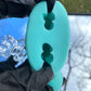 Glossy Silicone Mould of a Male Torso earring, keychain, small and XL statue. 2.5 cm to 17 cm.