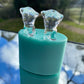 Glossy Silicone Mould of a Male Torso earring, keychain, small and XL statue. 2.5 cm to 17 cm.