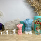 Glossy Silicone Mould of a Male Torso earring, keychain, small and XL statue. 2.5 cm to 17 cm.