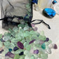 Rainbow Flourite Crystal Chips - 150g