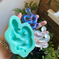Shinny Snake Silicone Mould - Beautiful Texture details