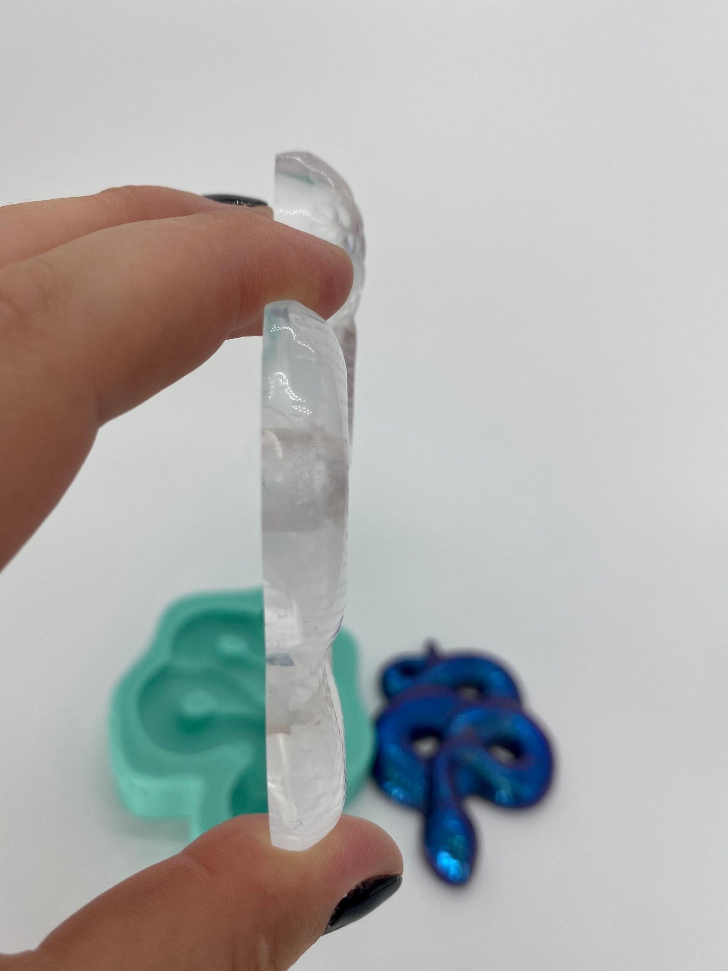 Shinny Snake Silicone Mould - Beautiful Texture details