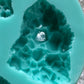Silicone mould x 5 crystal clusters. Made from real amethyst, pyrite, and quartz crystals