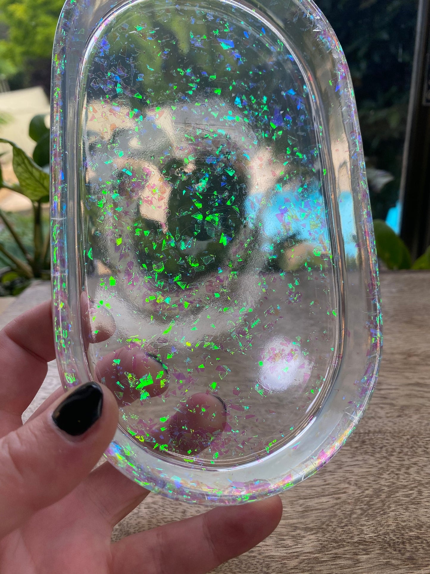 Dragon Scales - Small Iridescent Colour Shifting Flakes. 15 ml glass vial. Resin art, slime, tumbler, soap, candle, nail art etc.
