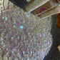 Dragon Scales - Small Iridescent Colour Shifting Flakes. 15 ml glass vial. Resin art, slime, tumbler, soap, candle, nail art etc.