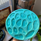 XL Agate Crystal Palette Silicone Mould. 9 Matching pairs. 18 total individual pieces. Make resin earrings, pendants, magnets key-chains