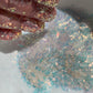 "Ghost Flakes" - Small Iridescent Colour Shifting Flakes. 15 ml glass vial. Resin art, slime, tumbler, soap, candle, nail art etc.