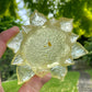 Lotus Flower Geode Crystal Handmade Silicone Mould. Holds Crystal balls or mini ring and trinket holder.