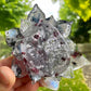 Lotus Flower Geode Crystal Handmade Silicone Mould. Holds Crystal balls or mini ring and trinket holder.