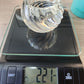 Exclusive Wavy/Spiral Pattern Tea-Light Candle Holder. Deep casting area for whole botanicals.