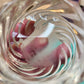 Exclusive Wavy/Spiral Pattern Tea-Light Candle Holder. Deep casting area for whole botanicals.
