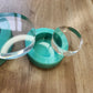 4, 6, 8 and 10cm wide by 1.4 cm thick Round Cylinder Silicone Mould. Use as Keychains, Coasters, Stands. Single or Bundle Deal Sets