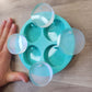 4, 6, 8 and 10cm wide by 1.4 cm thick Round Cylinder Silicone Mould. Use as Keychains, Coasters, Stands. Single or Bundle Deal Sets