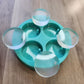 4, 6, 8 and 10cm wide by 1.4 cm thick Round Cylinder Silicone Mould. Use as Keychains, Coasters, Stands. Single or Bundle Deal Sets