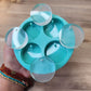4, 6, 8 and 10cm wide by 1.4 cm thick Round Cylinder Silicone Mould. Use as Keychains, Coasters, Stands. Single or Bundle Deal Sets